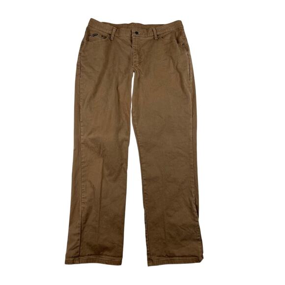 Riders by Lee Mens Jeans 36x30 Tan Khaki Brown Straight Leg Cotton Denim - Picture 1 of 7